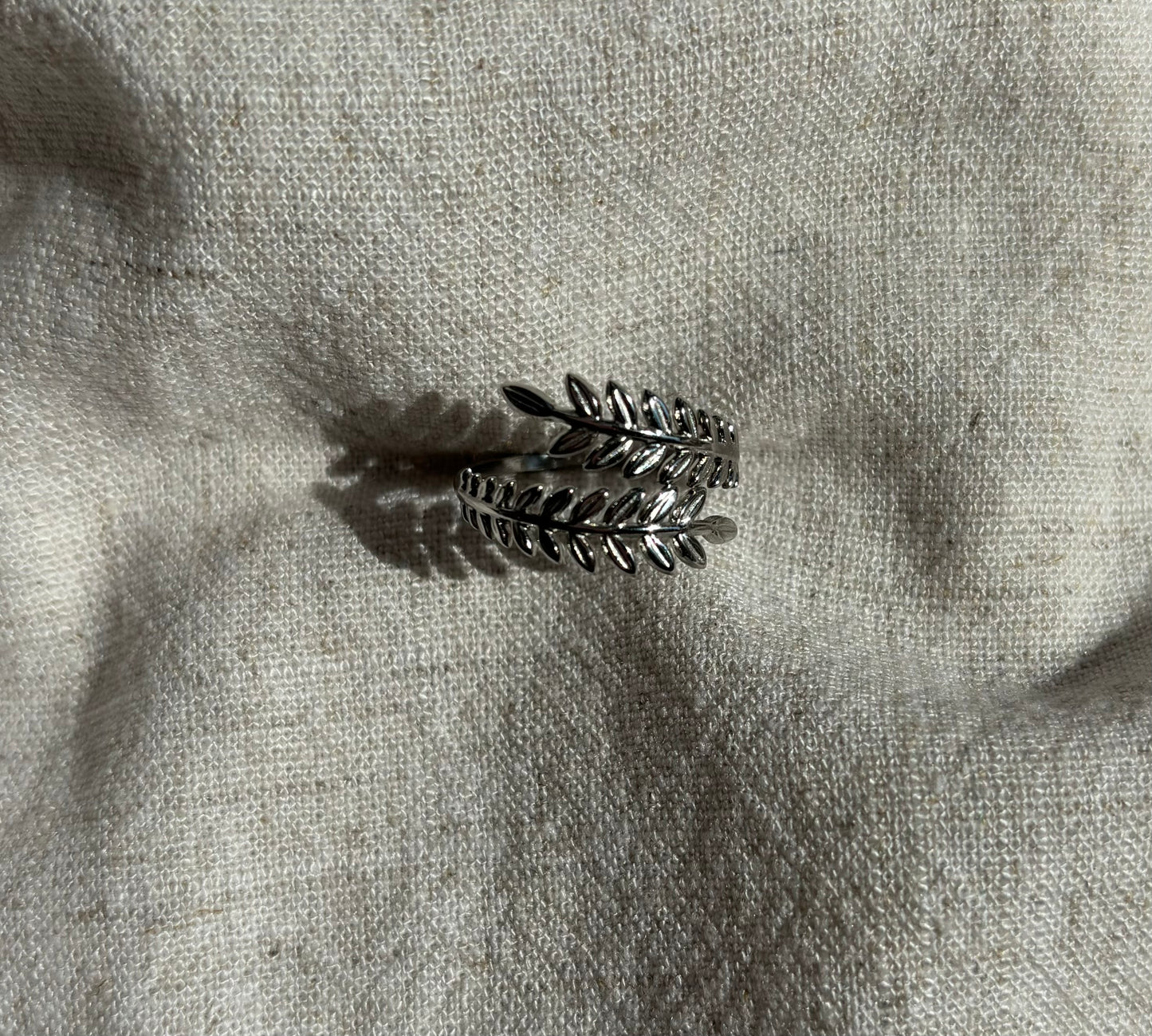 Silver LEE-fy Ring